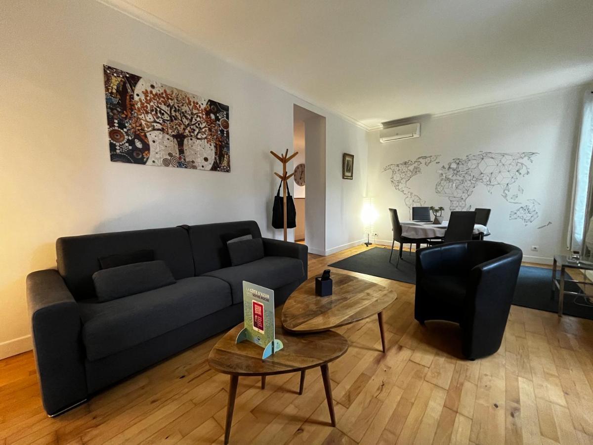 Nice Grand Appartement Face Jardin Exteriör bild